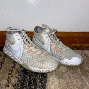 5 1/2 Y, Nike, Barely worn with moderate stains.